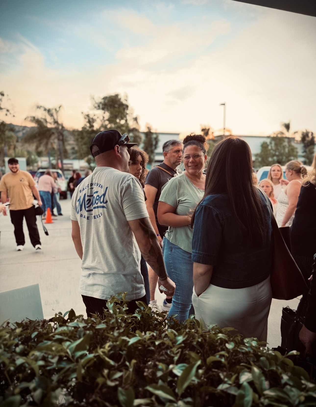 Congregation gathered during a Sunday service at The Bridge Church.